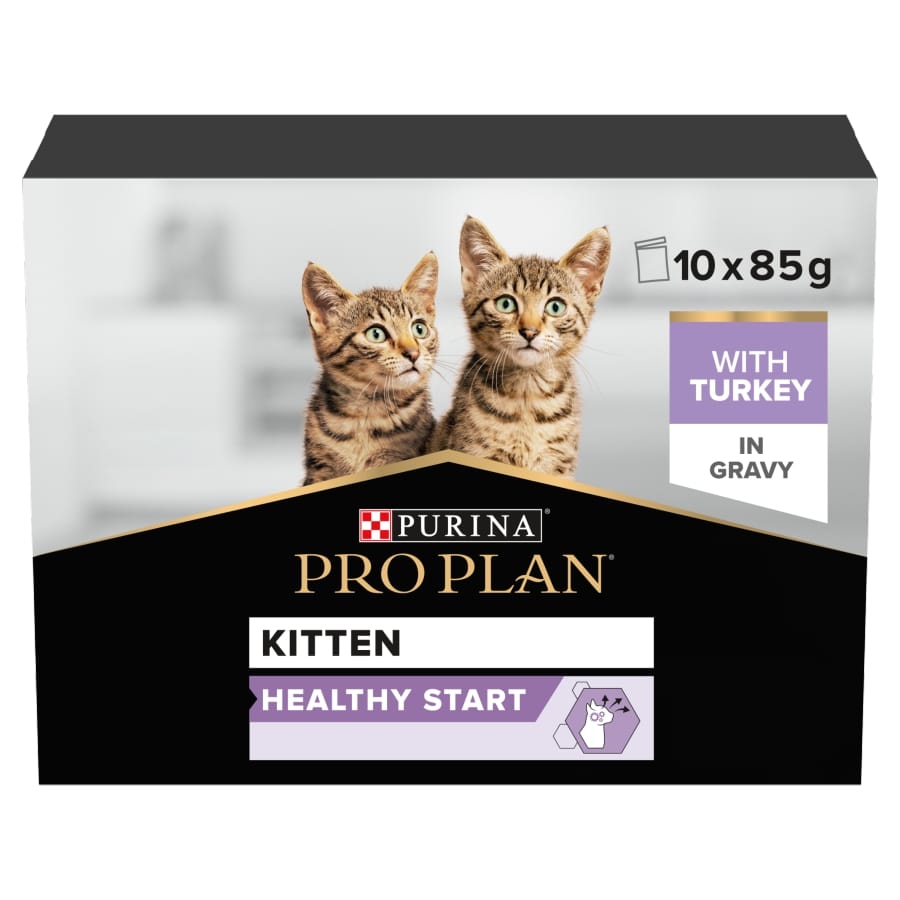 Pro Plan Kitten Healthy Start Wet Cat Food Turkey in Gravy