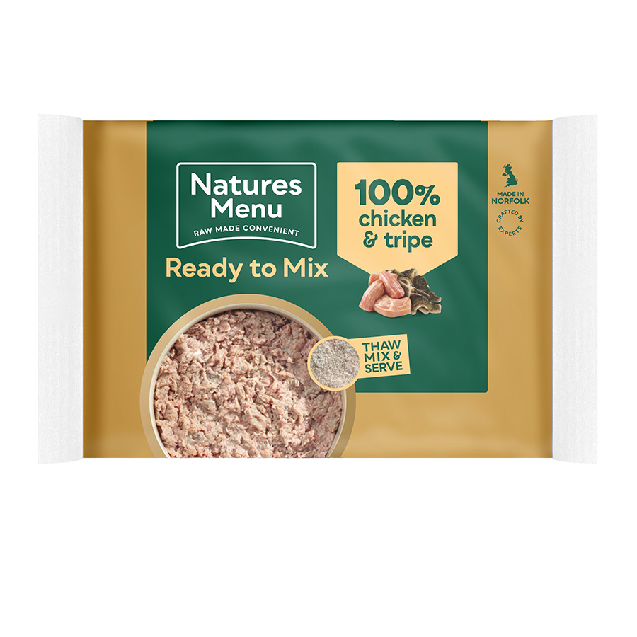 Natures Menu Frozen Dog Food Chicken Tripe Pets