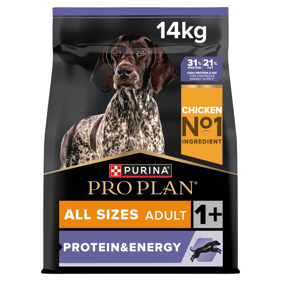 PRO PLAN Protein & Energy Adult Dry Dog Food Chicken