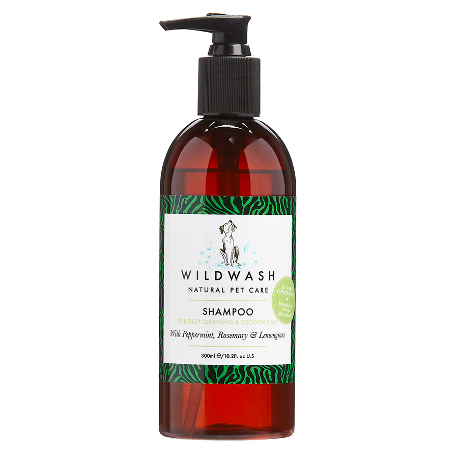 Wildwash Deep Clean Shampoo With Peppermint For Dogs 300Ml