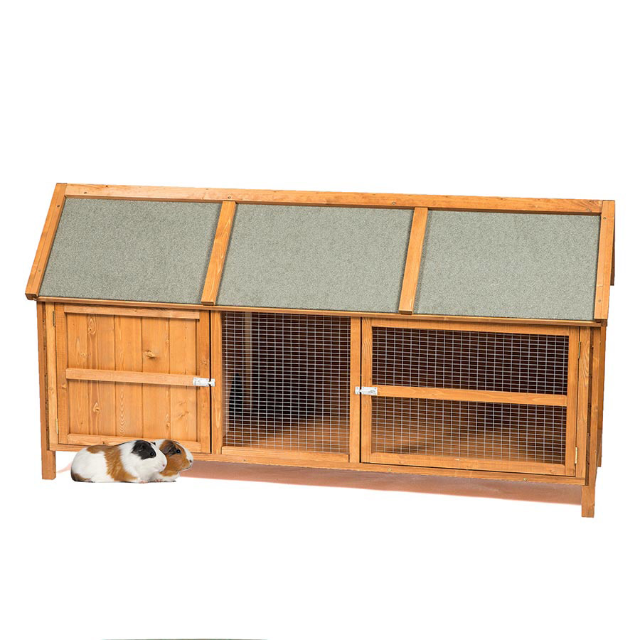 Pets at Home Clover Apex Guinea Pig & Rabbit Hutch | Pets