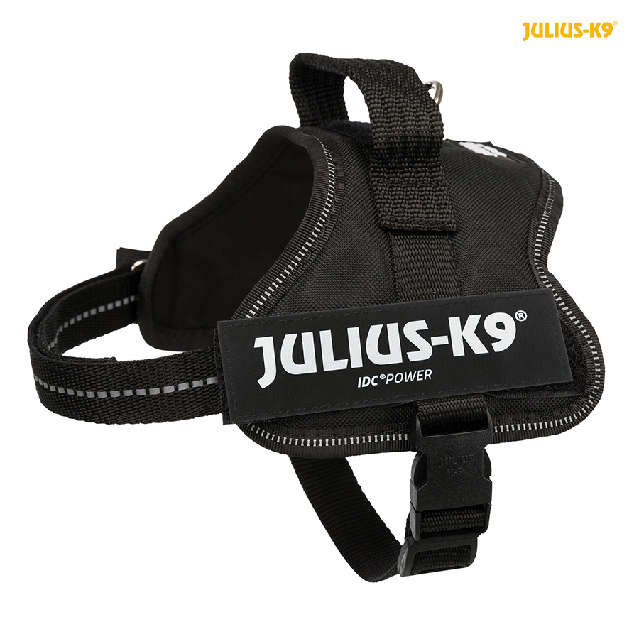 Julius K9 Powerharness Dog Harness Black Pets