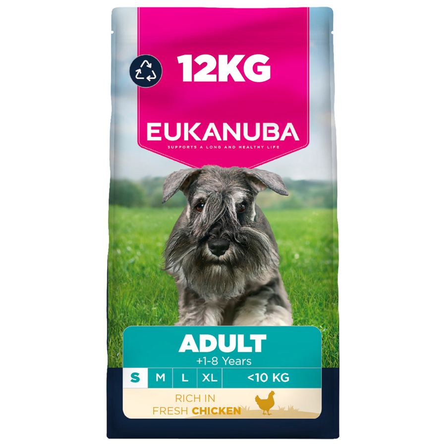 Eukanuba Small Breed Adult Dry Dog Food Chicken