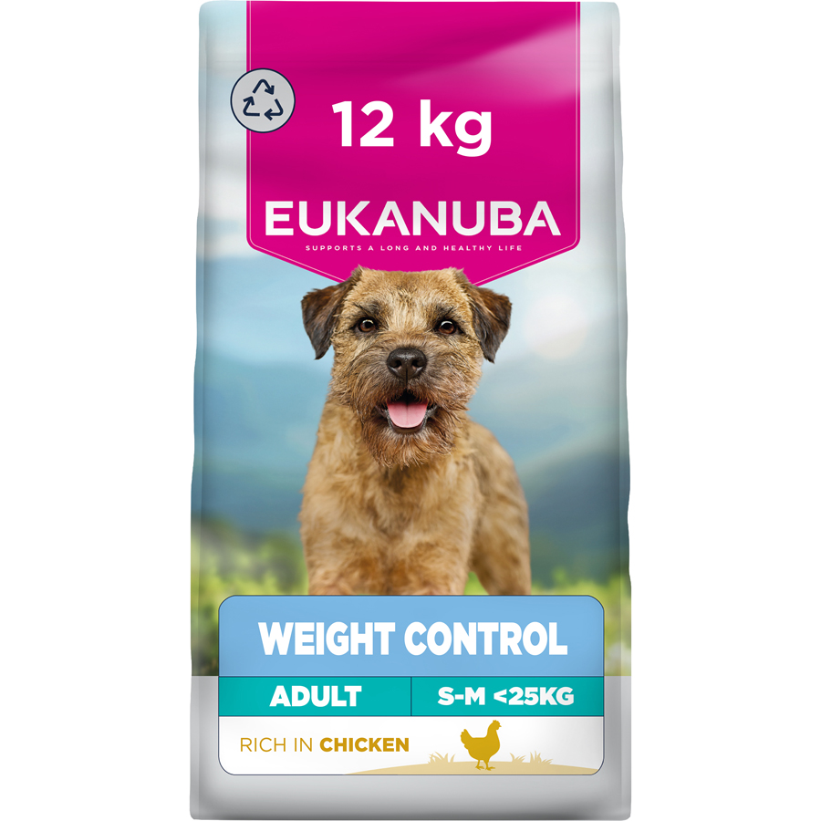 Eukanuba Daily Care Weight Control Small & Medium Adult Dry Dog Food Chicken
