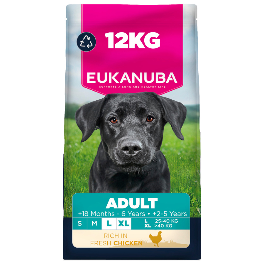 Eukanuba Large Breed Adult Dry Dog Food Chicken