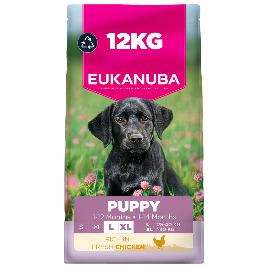 Eukanuba Large Breed Puppy Dry Dog Food Chicken