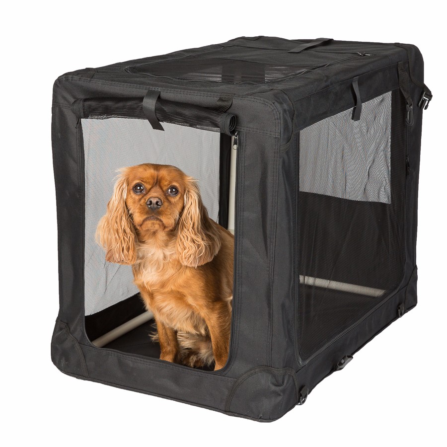 Pets at Home Pet Kennel Black