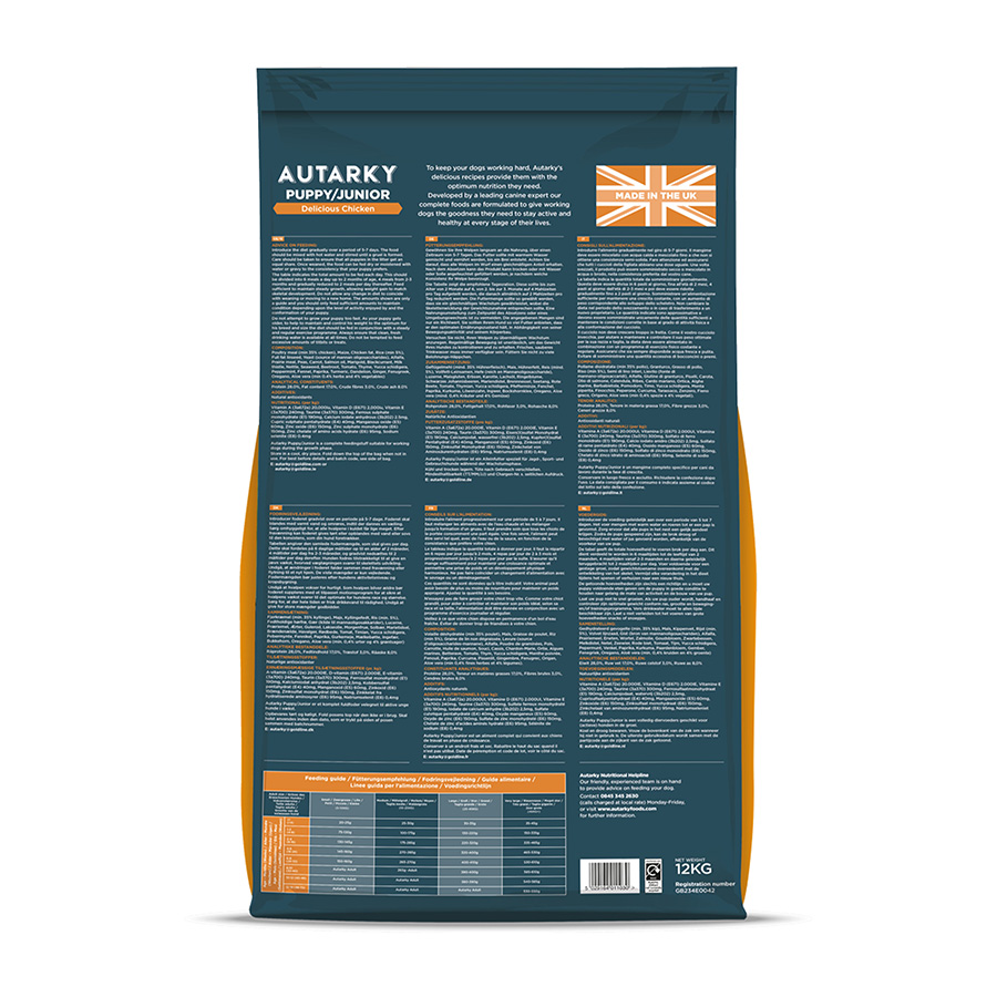 Autarky puppy fashion food 12kg