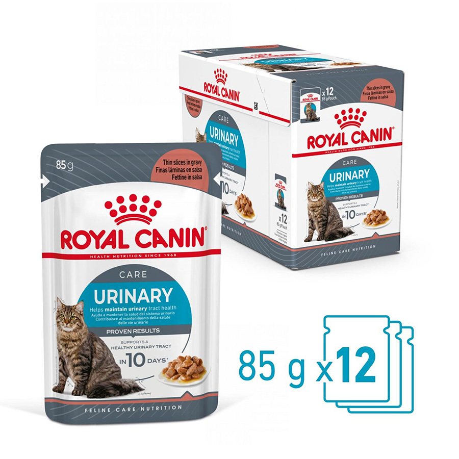 Royal Canin Urinary Care Adult Wet Cat Food Chunks In Gravy Pets