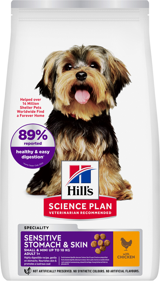 Hill's Science Plan Sensitive Stomach & Skin Small & Mini Breed Dog Food with Chicken