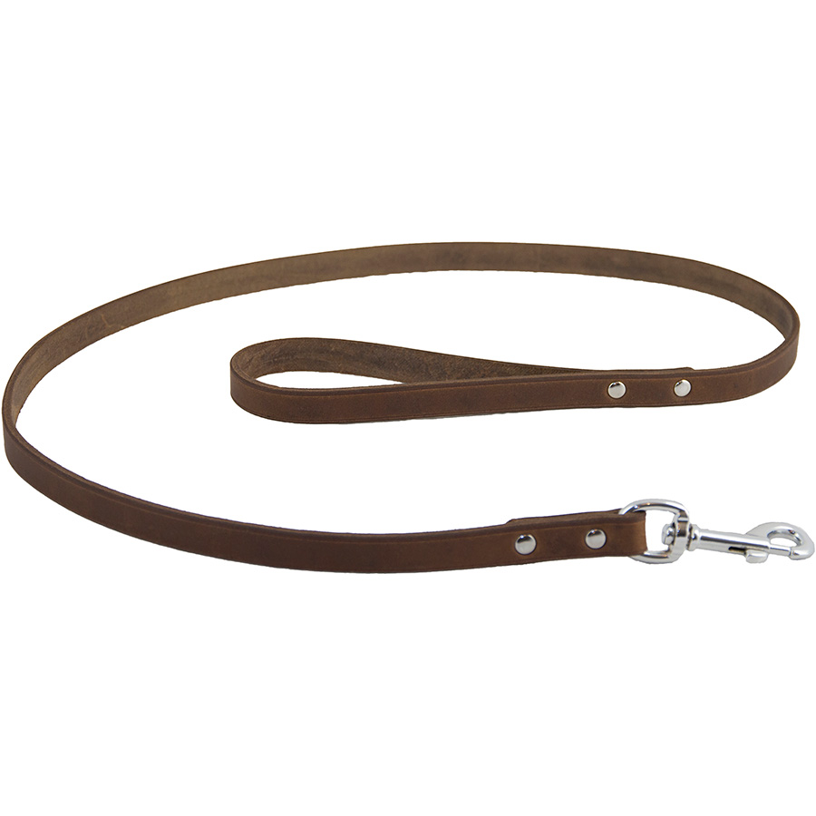 Earthbound Soft Country Leather Lead Brown Medium