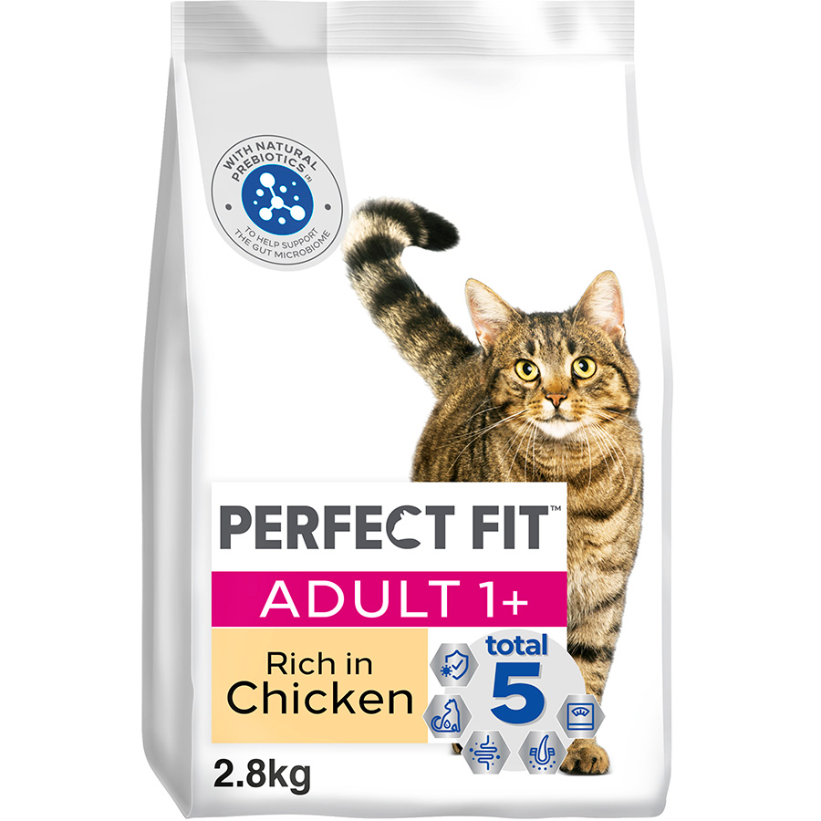 Perfect Fit Advanced Nutrition Dry Adult Cat Food Chicken 2.8Kg