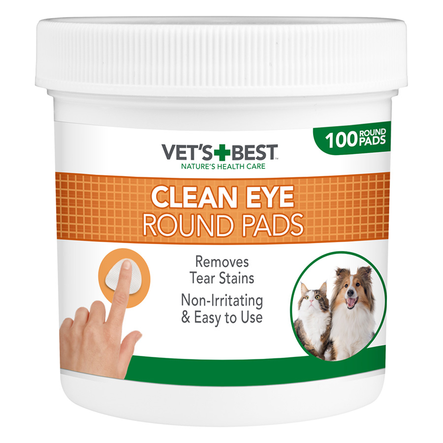 Vet s Best Natural Eye Cleansing Wipes for Dogs Pets