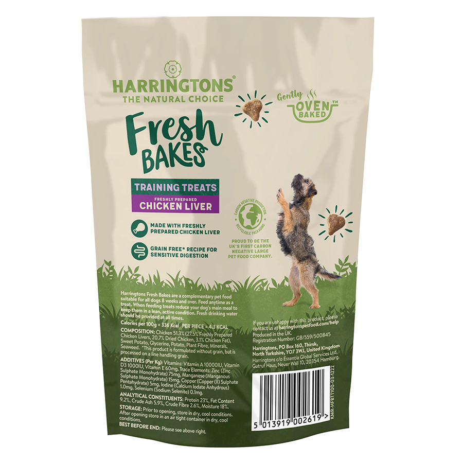 Harringtons Fresh Bakes Dog Training Treats Pets