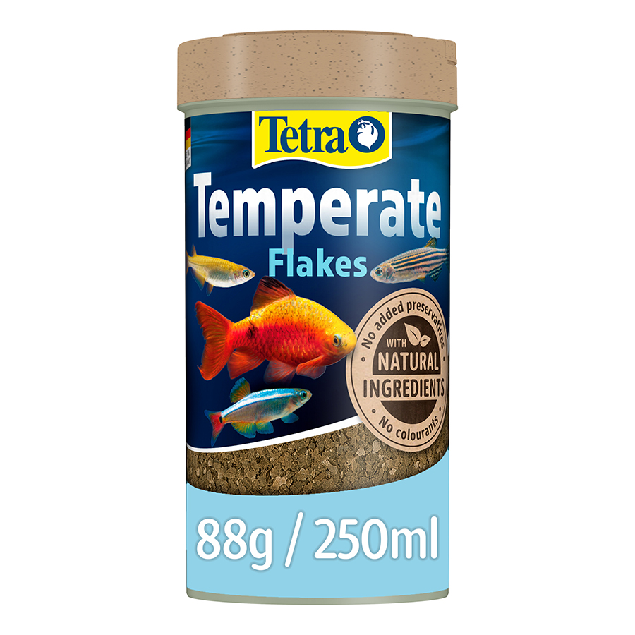 Tetra Temperate Fish Food Flakes
