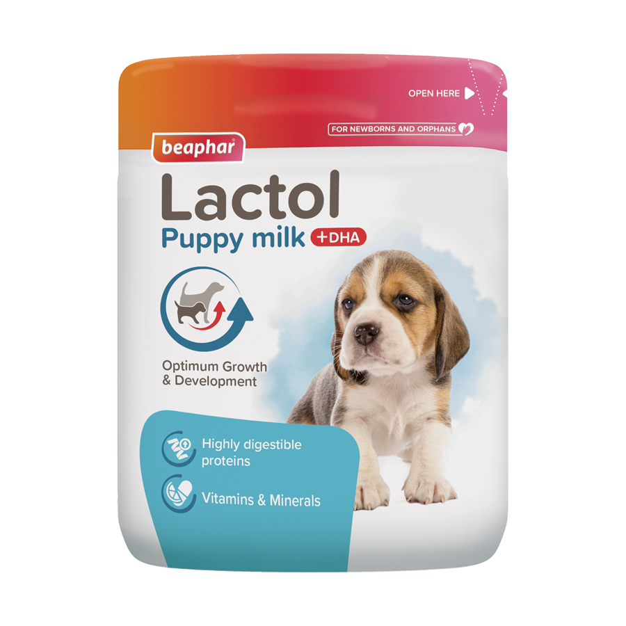 Beaphar Lactol Puppy Milk Replacer - Complete Feed - 500g