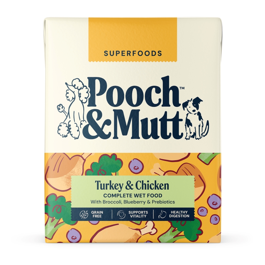 Pooch & Mutt Wet Dog Food with Turkey & Chicken