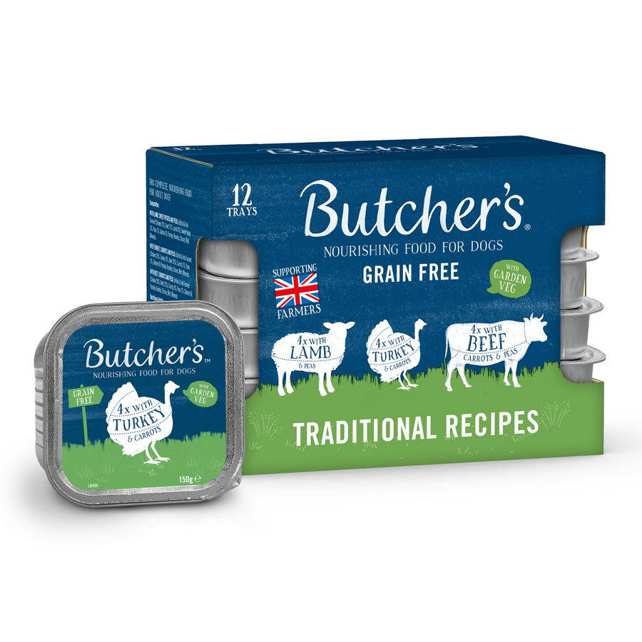 Butcher's Grain Free Traditional Recipes Adult Wet Dog Food
