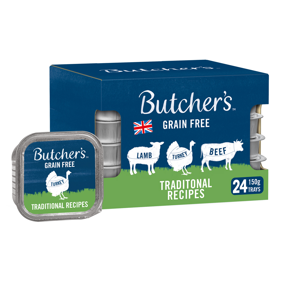 Butcher's Grain Free Traditional Recipes Adult Wet Dog Food