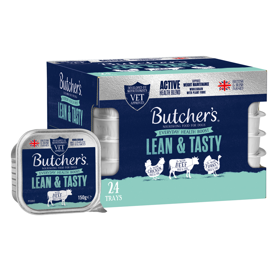 Butcher's Lean & Tasty Low Fat Adult Wet Dog Food Trays