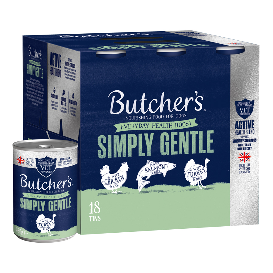 Butcher's Simply Gentle Loaf Adult Wet Dog Food Tins