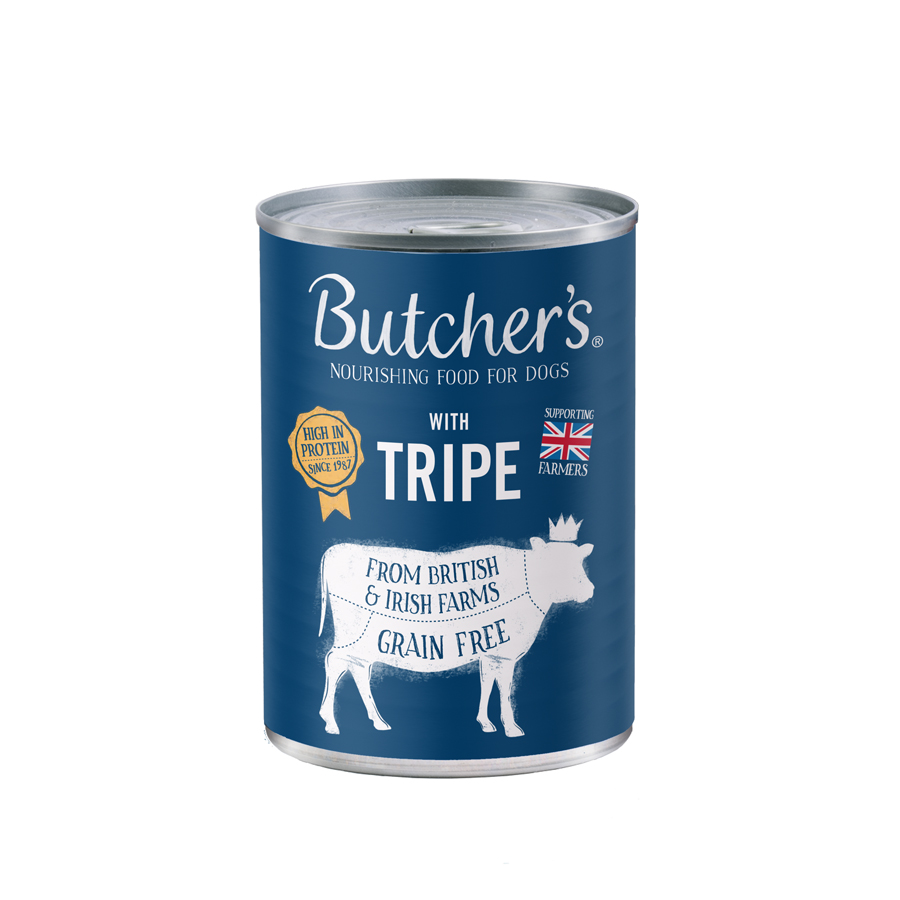 Butcher's Grain Free Adult Wet Dog Food Tripe
