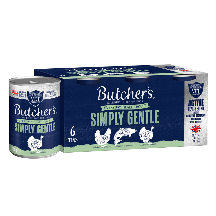 Butcher's Simply Gentle Adult Wet Dog Food Tins