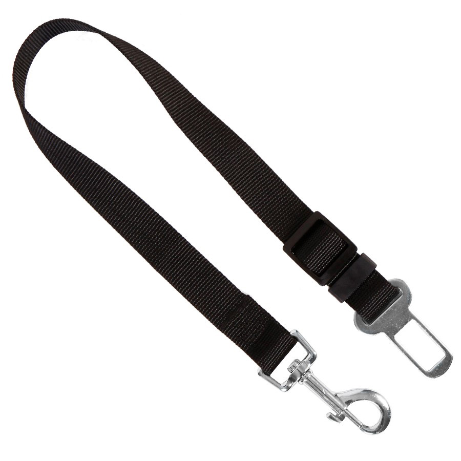 RAC In-Car Dog Seatbelt Harness Connector Strap Black | Pets