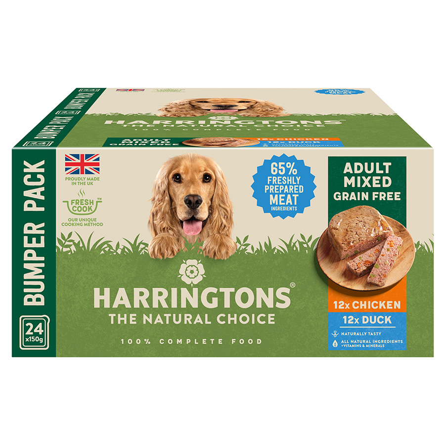 Harringtons Grain Free Wet Dog Food Mixed Selection Pets