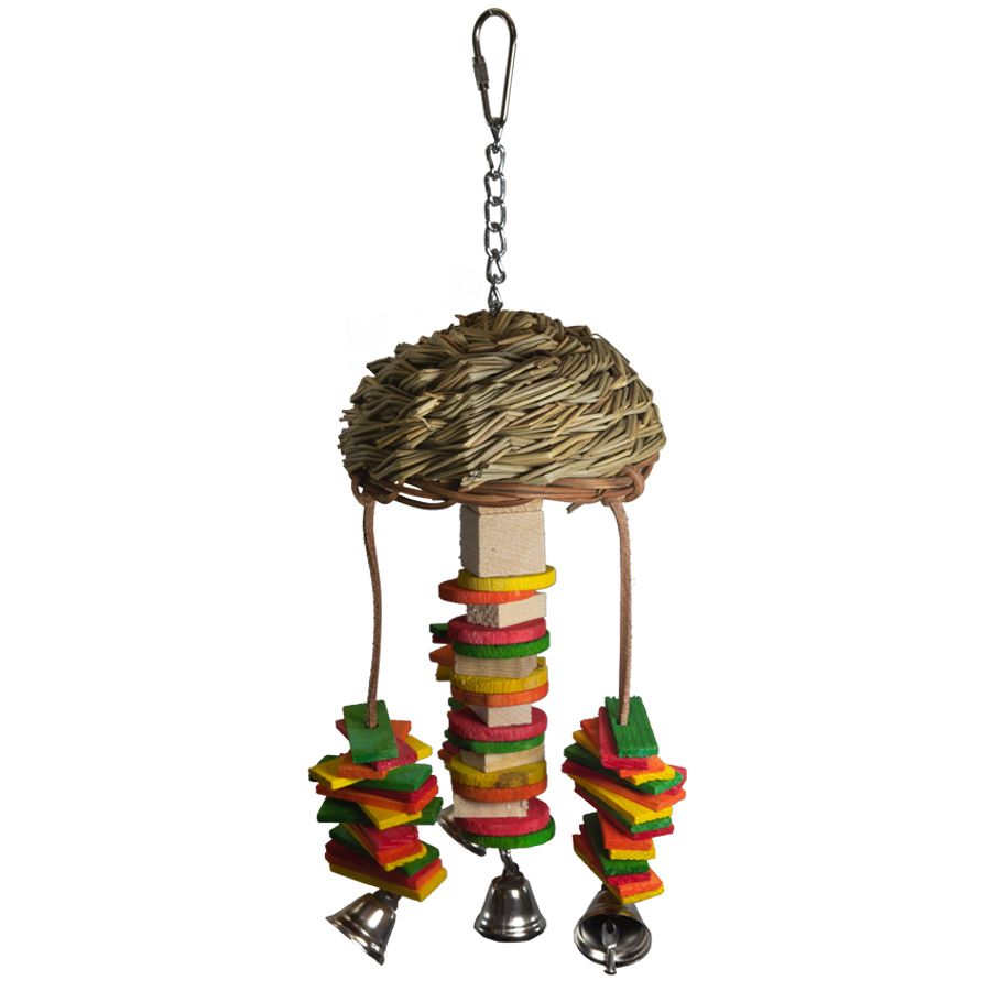 Featherland Paradise Basket Twister Bird Toy Pets