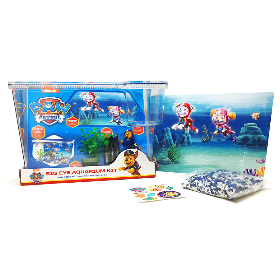 Paw Patrol Big Eye Aquarium Kit Pets