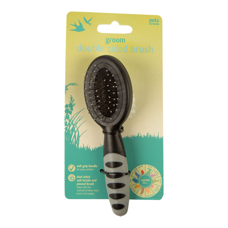 Pets at Home Small Animal Grooming Bristle Brush Pets