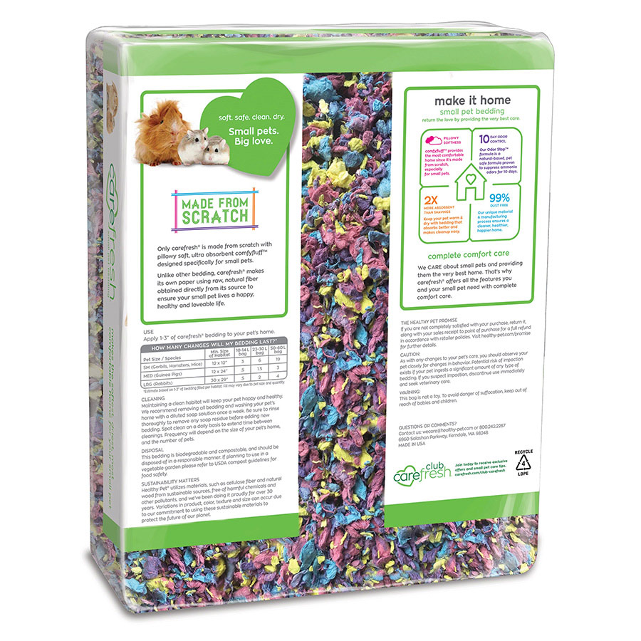 Carefresh Small Animal Bedding Confetti Pets