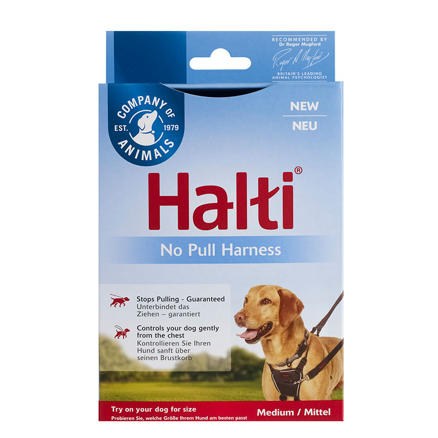 Halti No Pull Dog Harness Black Pets