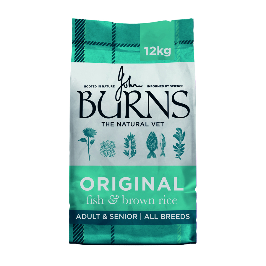 Burns Original Dry Dog Food Fish & Brown Rice