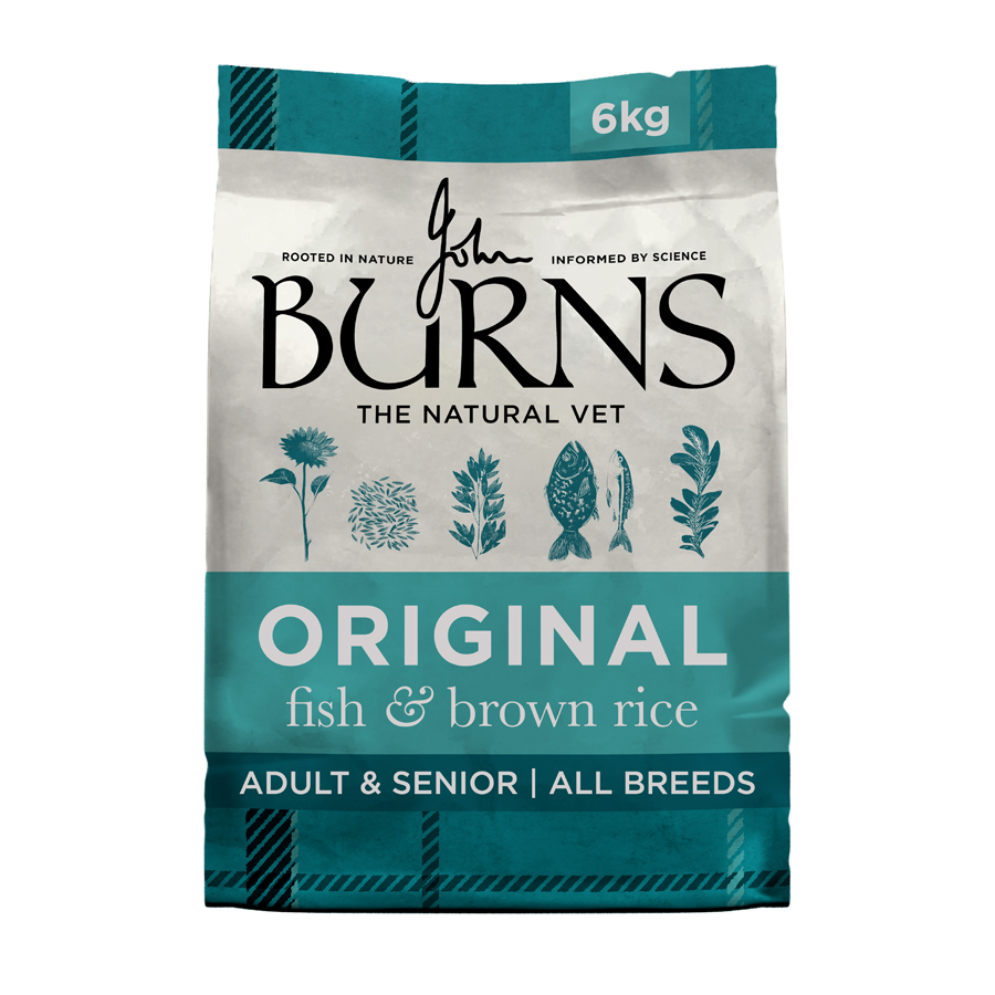 Burns Original Dry Dog Food Fish & Brown Rice