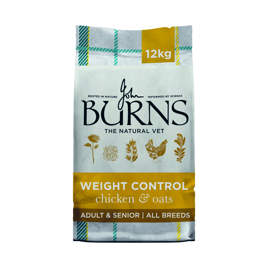 Burns Weight Control Dry Dog Food Chicken & Oats
