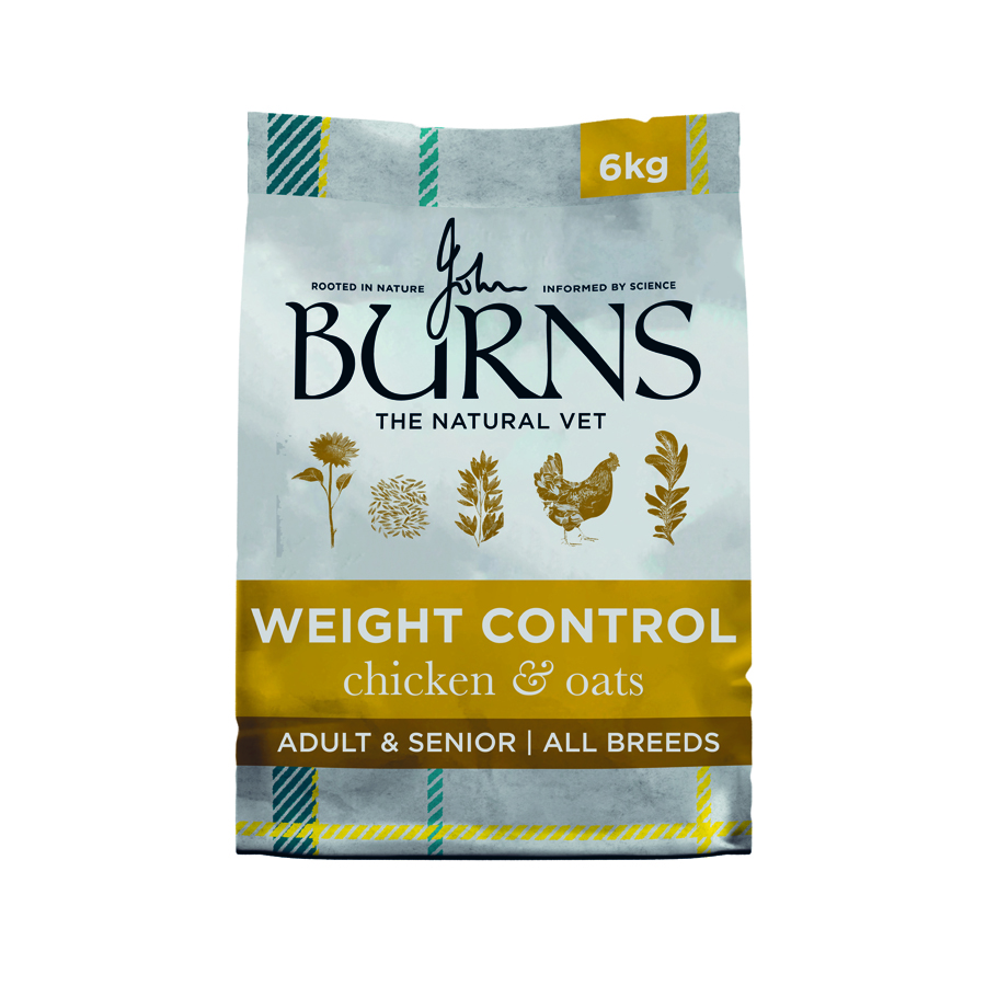 Burns Weight Control Dry Dog Food Chicken & Oats