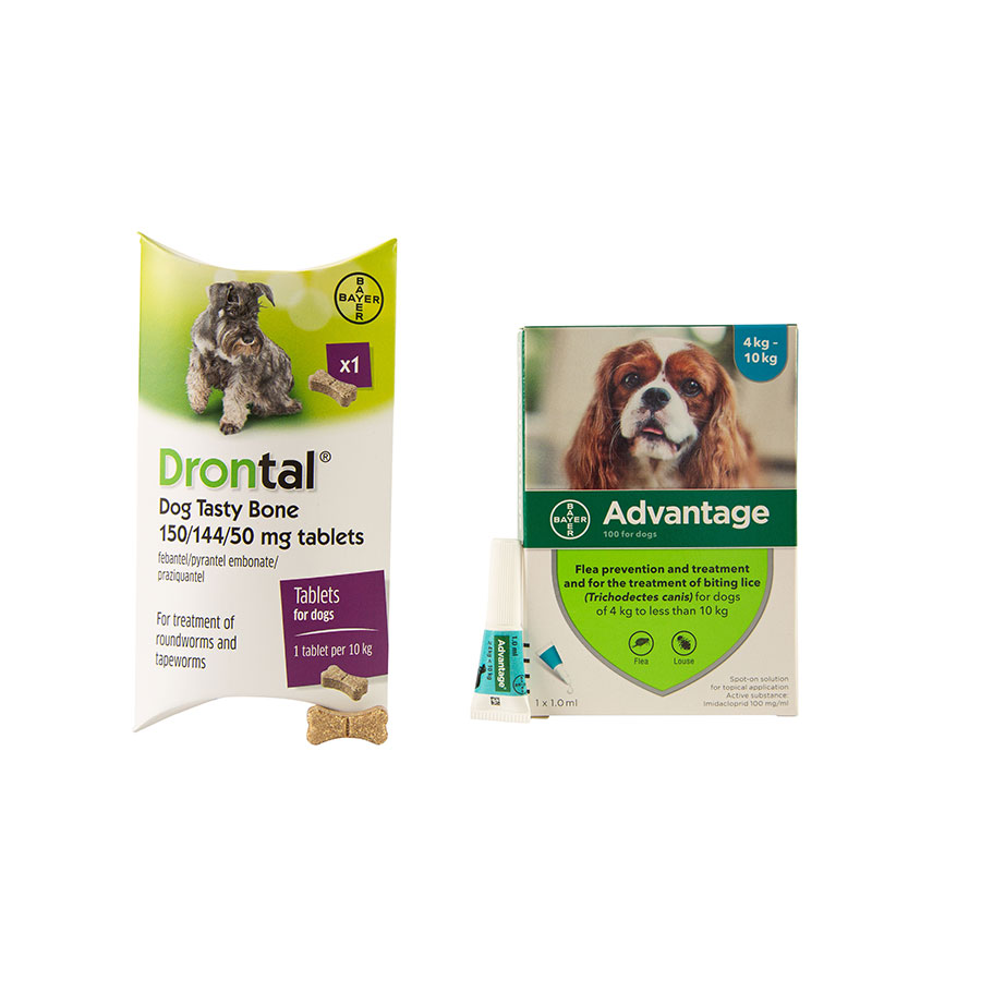 Advantage dog flea and wormer hotsell