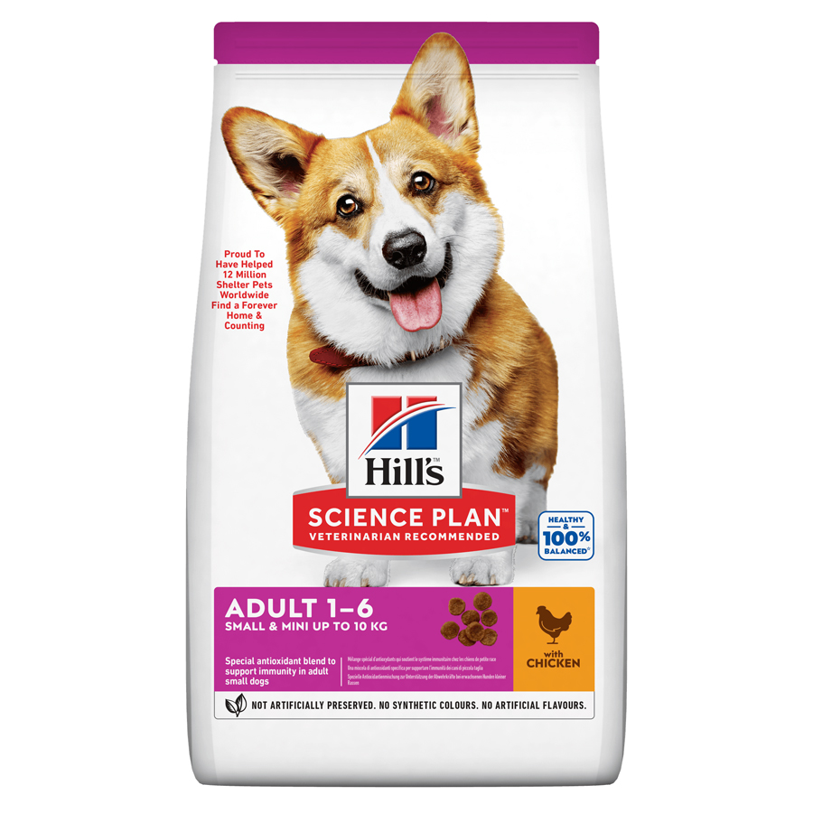 Hill's Science Plan Small & Mini Breed Adult Dry Dog Food Chicken