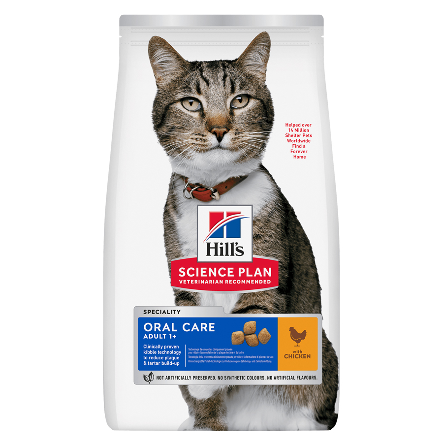 Hill's Science Plan Oral Care Adult Dry Cat Food Chicken