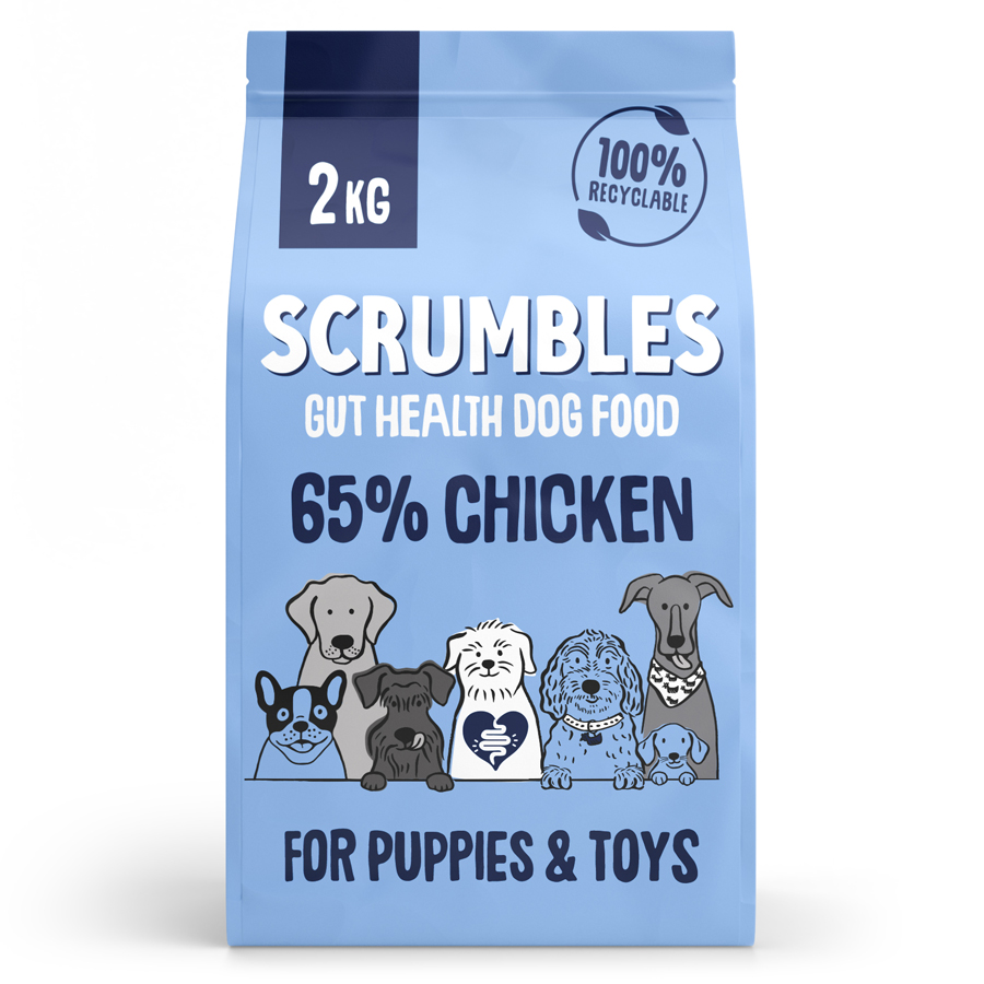 Scrumbles Complete Natural Puppy & Toy Breed Dry
