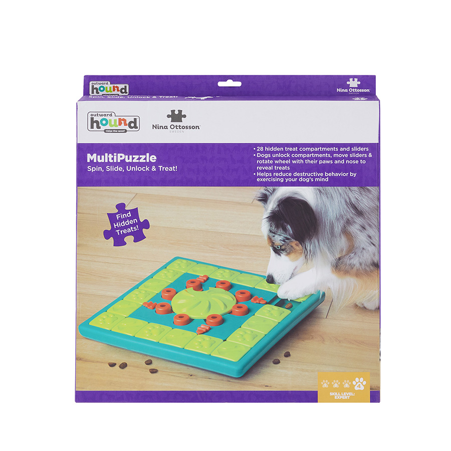 Nina ottosson outward hound dog puzzle toy dog game hotsell