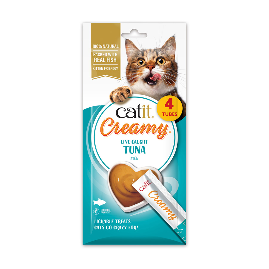 Catit Creamy Lickable Cat Treats Tuna