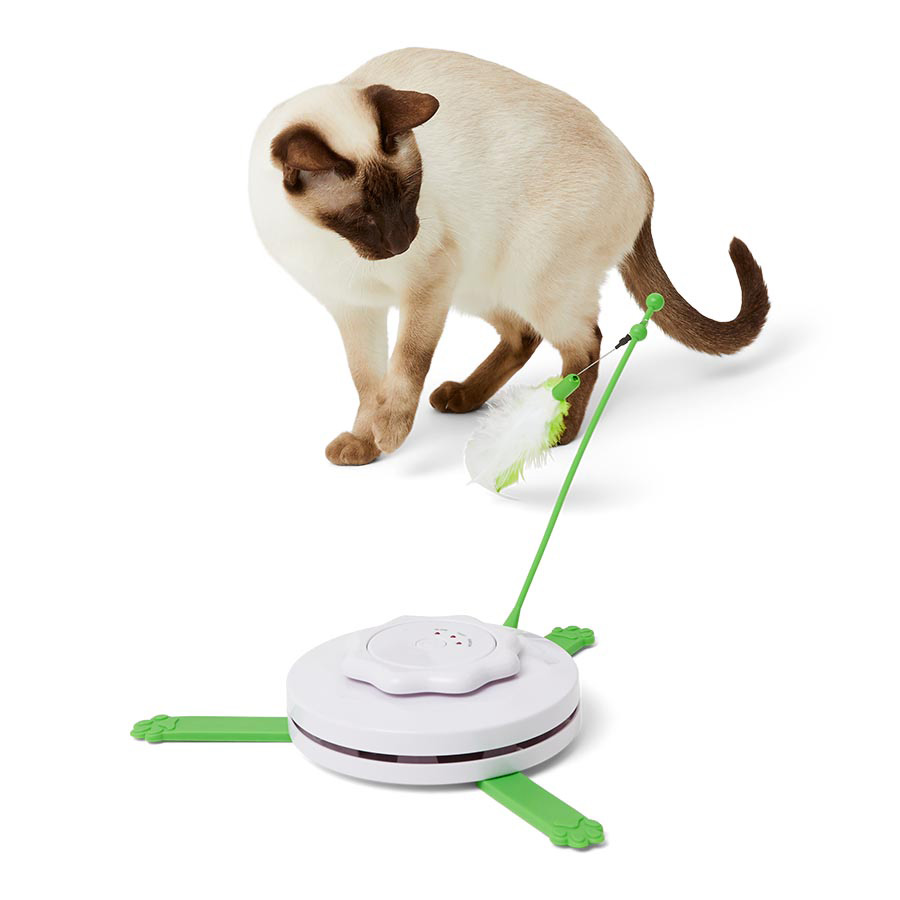 Pets at Home Invisible Flying Mouse Interactive Cat Toy Pets