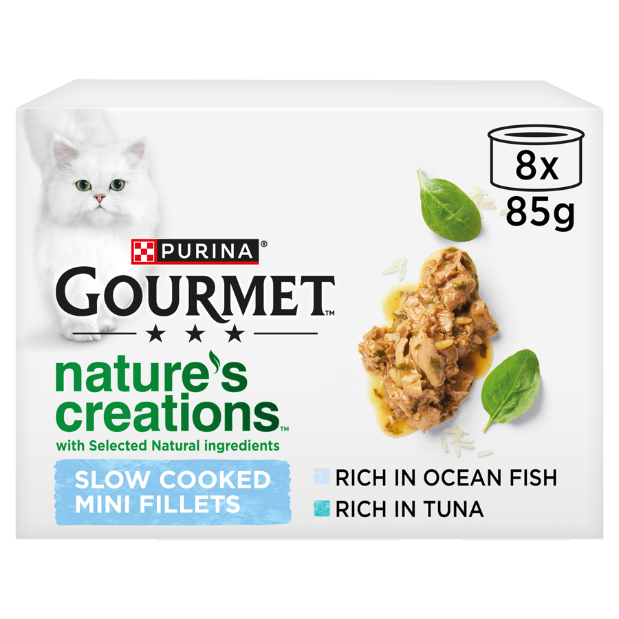 Gourmet Nature's Creations Adult Wet Cat Food Fish