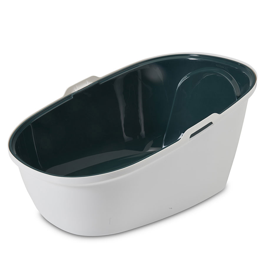 Pets at Home Basic Hooded Cat Litter Tray Large Green Pets