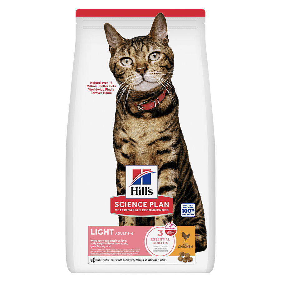 Hill's Science Plan Light Adult Dry Cat Food