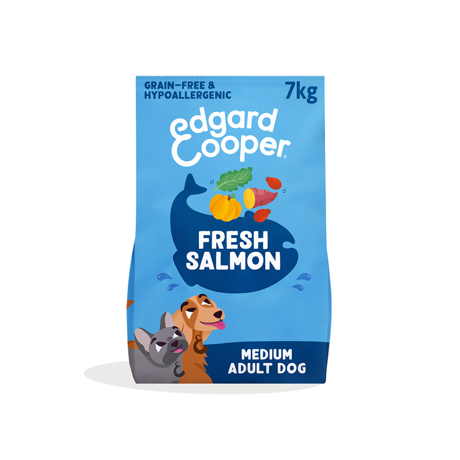 Edgard & Cooper Grain Free Adult Dry Dog Food Salmon