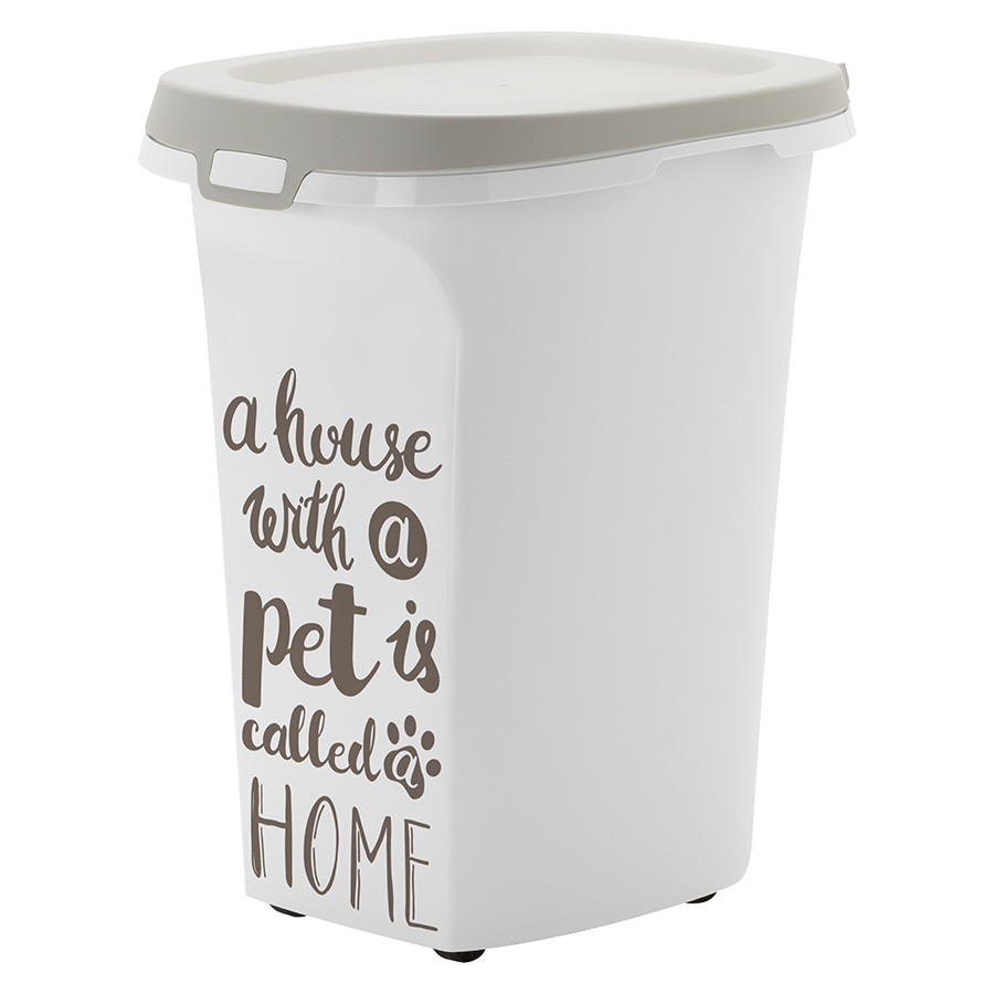 Moderna Airtight Trendy Pet Food Storage Large Grey Pets